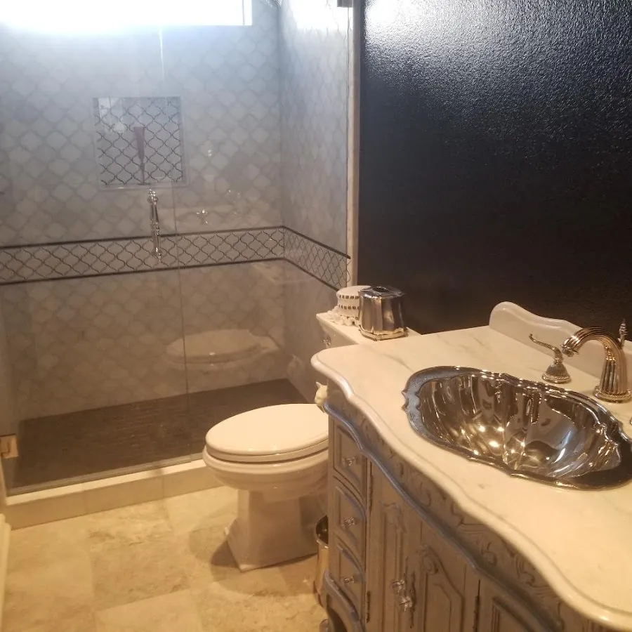 Professional plumbing work and bathroom remodeling in North Auburn